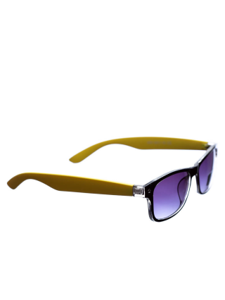  ΑΞΕΣΟΥΑΡ , Γυαλιά γυαλιά μαύρα με κίτρινο UNISEX - Kalapod.gr
